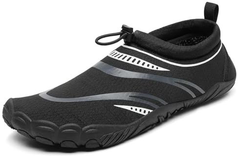 Mishansha Chaussures Aquatiques Homme Séchage Rapide Noir Profond 39