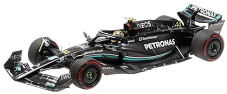 Minichamps 110230344 - Mercede. A-M-G W14 Lewis Hamilton 2nd Place Australian GP 2023 - maßstab 1/18 - Modellauto