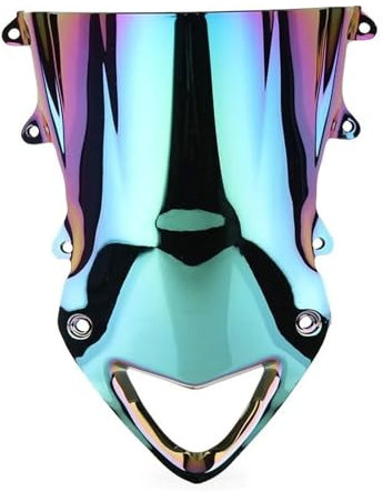 TRASH BIN Wind Screen Deflector For BM&W For S1000RR 2010-2014 Motorcycle Windshield Windscreen Double Bubble Windscreen Fairing Motorcycle Windshield(Deep-Iridium)