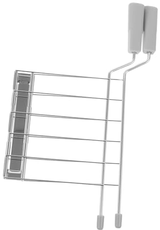 Amosfun Griddle Warming Rack Toaster Stainless Steel Bread Rack Toaster Accessory
