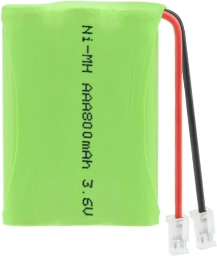 ZWDCVFGK Batteries Rechargeables Ni-MH AAA, Batterie 3,6 V 800 mAh 3AAA, connecteur Universel de Groupe