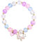 LunarCharm Einhorn Armband Kinderarmband Armbänder mit Verstellbarem Mädchen Einhorn Elastisch Perlenarmband Kinderarmband mit Bunt Perlen Geburtstag Geschenk
