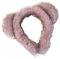 Haarbänder mit Leopardenmuster, niedliches Imitat, Nerz-Plüsch-Stirnband, Haar-Accessoires, Katzenohren, flauschiger Haarreifen, Gesichtswäsche, Kopfbedeckung, Cosplay, Rosa