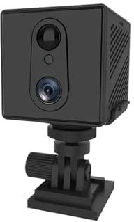 KKENZA Mini cámara de 5 MP con Tarjeta SIM 4G, 3000 mAh, WiFi, bajo Consumo, visión Nocturna, detección de Movimiento, cámara de vigilancia de Seguridad(4G)