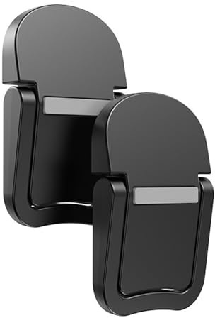 UNTERING 2 patas plegables ajustables para laptop, soporte de refrigeración portátil, soporte invisible, bandeja para portátil que ahorra espacio