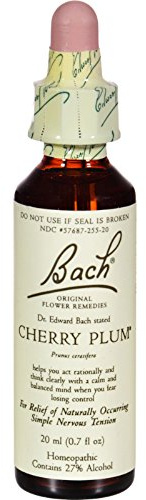 Bach Original Flower Remedies Supplement, Cherry Plum, 20 ml, 0.7 Fluid Ounce