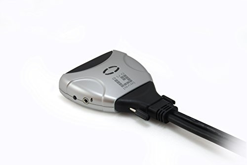 LevelOne KVM Switch 2X DVI/USB KVM-0260 V2 mit Audio Support
