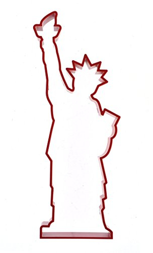 Freiheitsstatue New York Souvenir & Ausstechform in rot