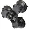 RAM ONLINE RAP-365-224-1 RAP-365-224-1 Triple Suction Cup Mount with Round Base and 1.5 Ball