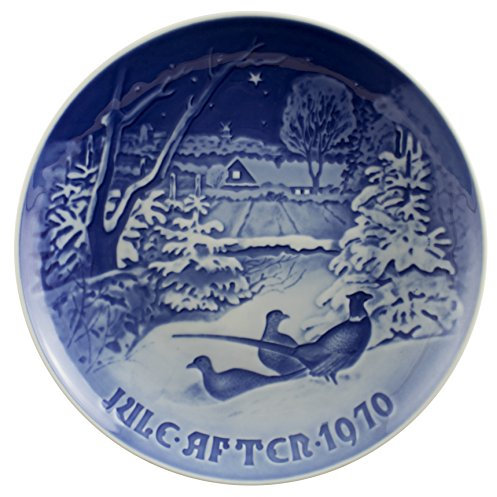 BING&GRONDAHL PIATTO DI NATALE 1970 ORIGINALE PORCELLANA PRIMA SCELTA