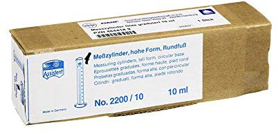 MESSZYLINDER Glas 10 ml graduiert 1 St