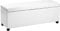 Corium Ottomane 119 x 38 x 45 cm Weiss Sitztruhe Polsterbank Sitzhocker Betthocker Truhe Bank