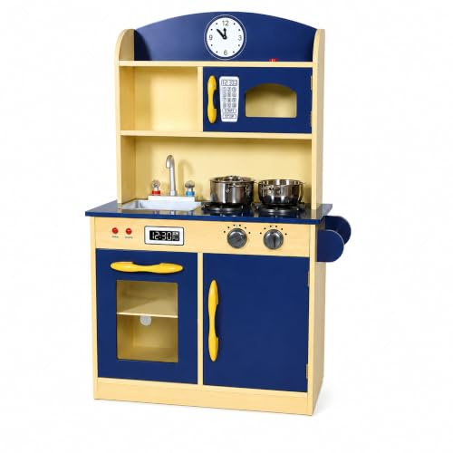 Teamson Kids Navy Deluxe Kitchen TD-11412B