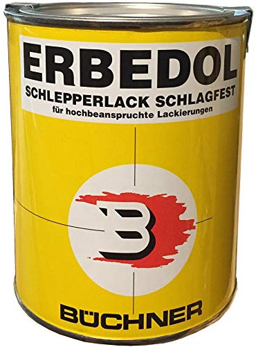 Erbedol Schlepperlack JOHN DEERE SCHWARZ MATT 9081 Büchner Lack Kunstharzlack Farbe 750ml 0323 3857