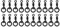 Bank Tackle Flexi Ring Swivels Size 8,11 and 22 Micro Hook Swivel (x 20 Pack, Flexi Ring Size 22)