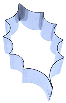 Valley Cutter Company Ausstechform aus Edelstahl, Stechpalmen-Blätter, mittelgroß, 40 mm