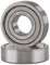 XiKe 2 Stück 6203 ZZ Kugellager 17x40x12mm Chromstahl und Doppelte Metalldichtung 6203Z Rillenkugellager mit Dichtungen