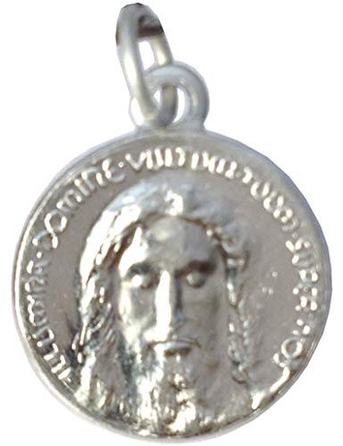 Igj Viele Medaillons aus dem Gesicht des heiligen Christi verdeckten Heiligen - ein echtes italienisches Meisterwerk..., Aluminium