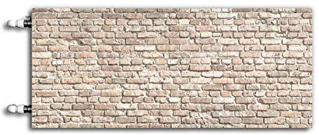 XOF Magnet Heizkörperabdeckung, Heizkörperverkleidung - BEIGE BACKSTEINMAUER