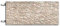 XOF Magnet Heizkörperabdeckung, Heizkörperverkleidung - BEIGE BACKSTEINMAUER