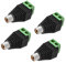 4x Cinch RCA-Buchse Adapter 2-pin Klemmen Terminalblock Chinch Stecker DC AV Block