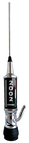 SIRIO ANTENNA CB TURBO 2002 CON ATTACCO PL (Cavo e base magnetica opzionali) (NERO)