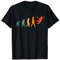 Handballer Evolution Retro Handball Handballteam T-Shirt