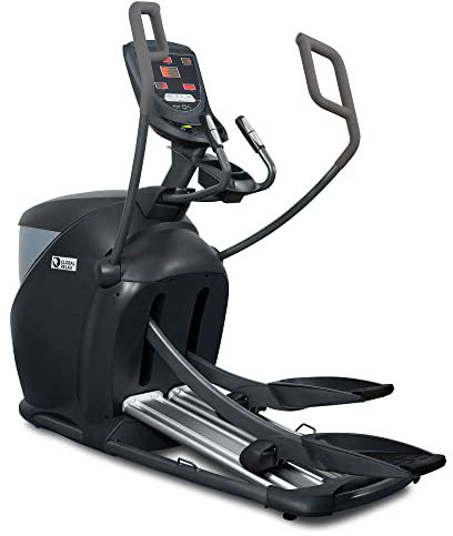 GLOBAL RELAX® | EKA CROSS TRAINER Elliptical trainer | Grey | Professional design I 8 automatic programs | 47 inc x 16 inc stride | LED control panel | Resistant materials