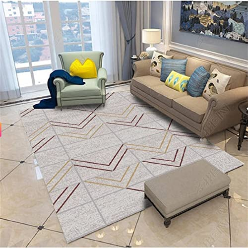 Kunsen küche Teppich Wohnzimmer Schlafzimmer Zuhause Moderne minimalistische Teppichanpassung tepich in Wohnzimmer grau 3ft 3''X5ft 11'' spielteppich Dekorativer Teppich100X180CM