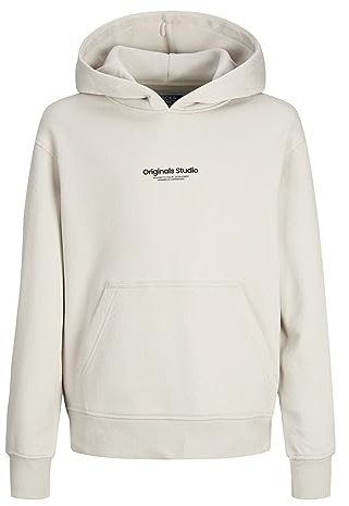 JACK & JONES Kids And J Jorvester Hoodie Childrens Moonbeam 10 Years