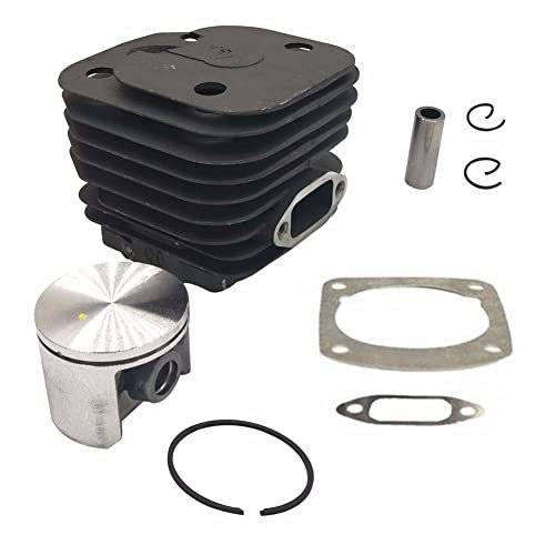1 pièces Cylindre Piston Baril Kit Fit for Hu-sq-va-rn-a 61 Tronçonneuse 48mm Tronçonneuse Accessoires pour outils électriques de jardin
