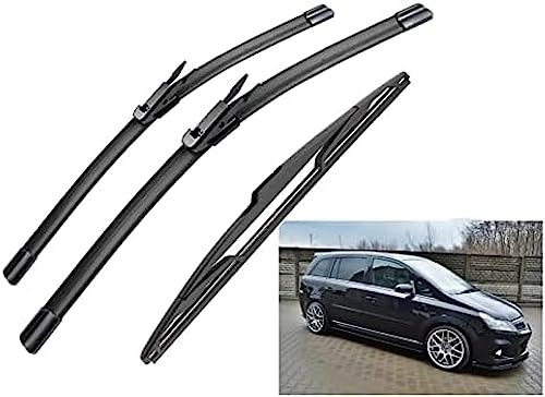 Scheibenwischerblätter vorne hinten Wischerblätter für Opel Zafira B Mk2 2005–2011 Wischerblätter