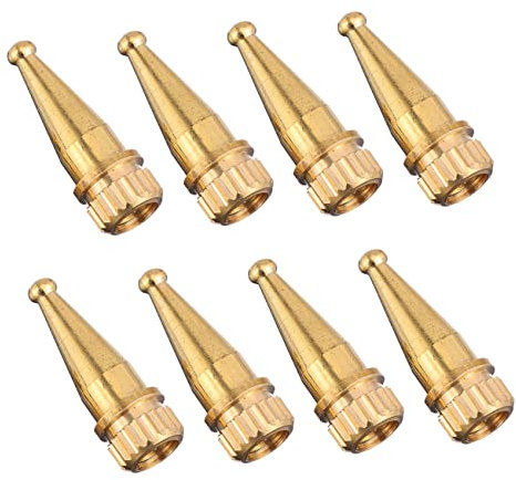 Hemobllo Patins De Pieds pour Enceintes Acoustiques en Cuivre pour Un Son Amélioré. Résistants Aux Chocs Et Faciles À Installer. pour Sols en Bois Dur Et en Carrelage. Couleur Aléatoire.