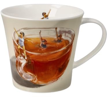 Kaffee- / Teetasse Tea Gym Daria Rosso