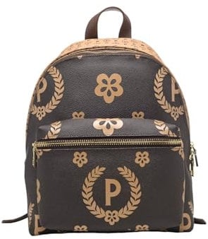 Pollini Zaino Da Donna Marchio Pollini, Modello TE8412PP03Q1E, Realizzato In Pelle Sintetica. Beige Taglia Unica