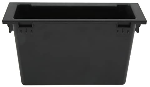Car Stereo Radio Storage Box 1Din Dashboard Organizer Black Replacement with Large Storage Space for