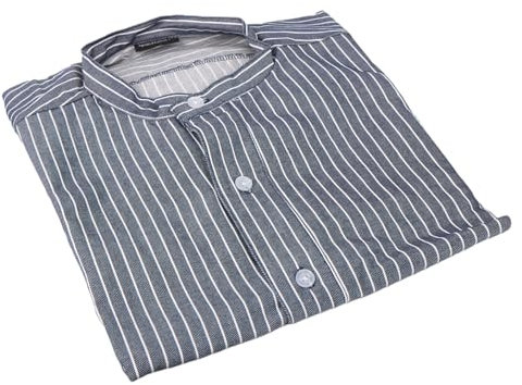 Zunftbedarfde Grubenhemd Bergbau Bergmann Gestreift (Größe: XL, DE/NL/SE/PL, Alphanumerisch, Regular, Klassisch)