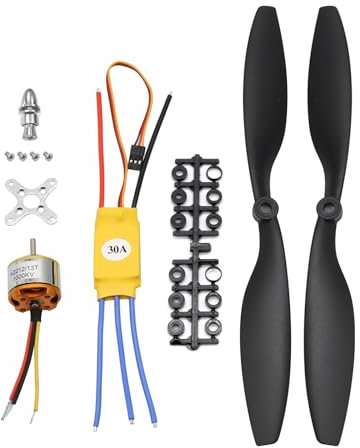 AYWHP 1000KV bürstenloser Motor/Motor/30A elektronischer Geschwindigkeitsregler/1045 Propeller (Set), geeignet für ferngesteuerte Flugzeuge