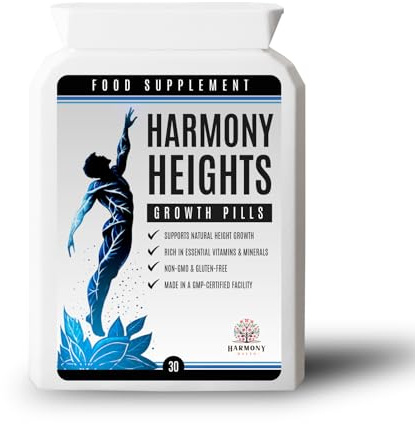 Harmony Heights Growth Pills - Gain Height Enhancing Pill 30