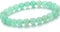 Gemstone Bracelet for Unisex - Stretch Beaded Bracelet - Healing Stone Jewelry - Lucky Charm Bracelet - Yoga Meditation Bracelet - precious stone bracelet Gift - 8mm (Natural Green Aventurine)