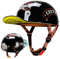 Motorradhelm Halbschalenhelm ECE-Zulassung Baseball Cap Mit Fahrradbrille Fahrrad Visier Cruiser Chopper Scooter Helm Retro Motorrad Halbhelm Herren Frauen Mofa Helm C,XXL=63-64CM