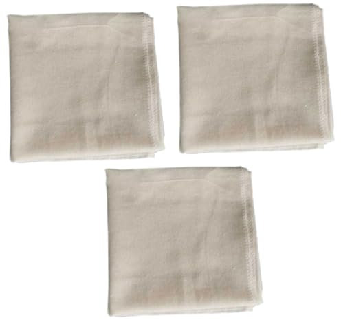 Operitacx 3 Piezas Gasa De Queso Tamizar Yogurero Batidor Paños De Queso Equipo Para Hacer Queso Compañero Tornilla De Horno Cuajo Paño Colador Coladores De Té Trapo Embudo Algodón