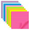 Post It Notes Pack - 8 Large Lined Sticky Pads (100x100mm) - Colourful Postit Notes Pack - Super Sticky Post It Notes - Post-Its for Office Accessories & School Supplies