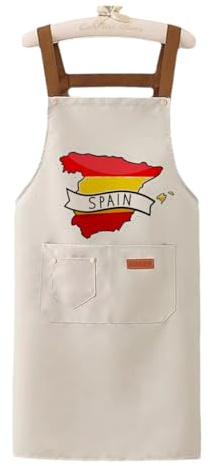 Delantales de lona gruesa con diseño de mapa de bandera, impermeable, regalo para el día del padre, cocina, chef, barbacoa, decoración para asar