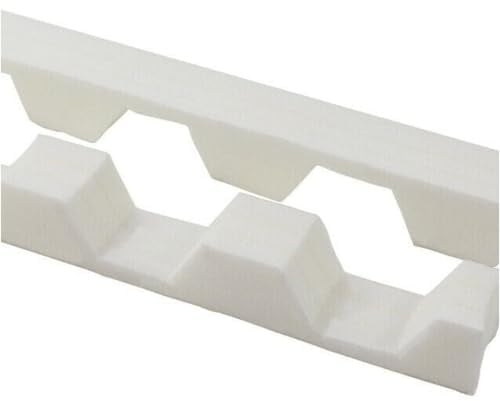 10 Stück Profilfüller Trapez Profil 18/70 Profildichtung für Wellplatten Sickenfüller Profildichtleisten