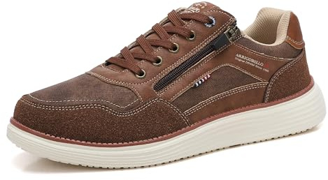 ARRIGO BELLO Zapatillas Hombre Zapatos Casual Deportivas Caminar Vestir Gimnasio Moda Cómodo Sneakers Talla 41-46