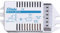 Eltako 1393069 60100055 Stromstoß-Schalter Festeinbau ES75-12.24V UC 1 Schließer 230V 500W 1St, 500 W, Weiß