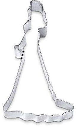 Städter Ausstechform Braut / Prinzessin 9 cm