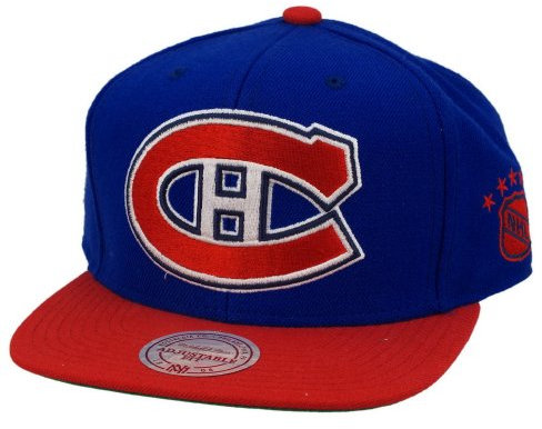 Mitchell & Ness Canadiens De MontrÈal Snapback Nj27z Blue/Red - One-Size