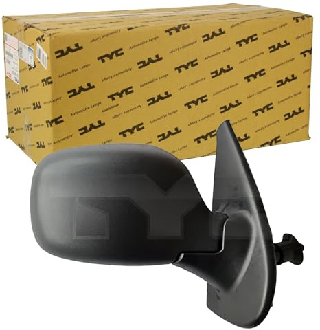 TYC Außenspiegel links (Fahrerseite) 328-0030 links, asphärisch | Kompatibel mit: NISSAN KUBISTAR Kasten, RENAULT KANGOO, KANGOO Express